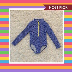Boden Long Sleeved Swimsuit (3/4Y)